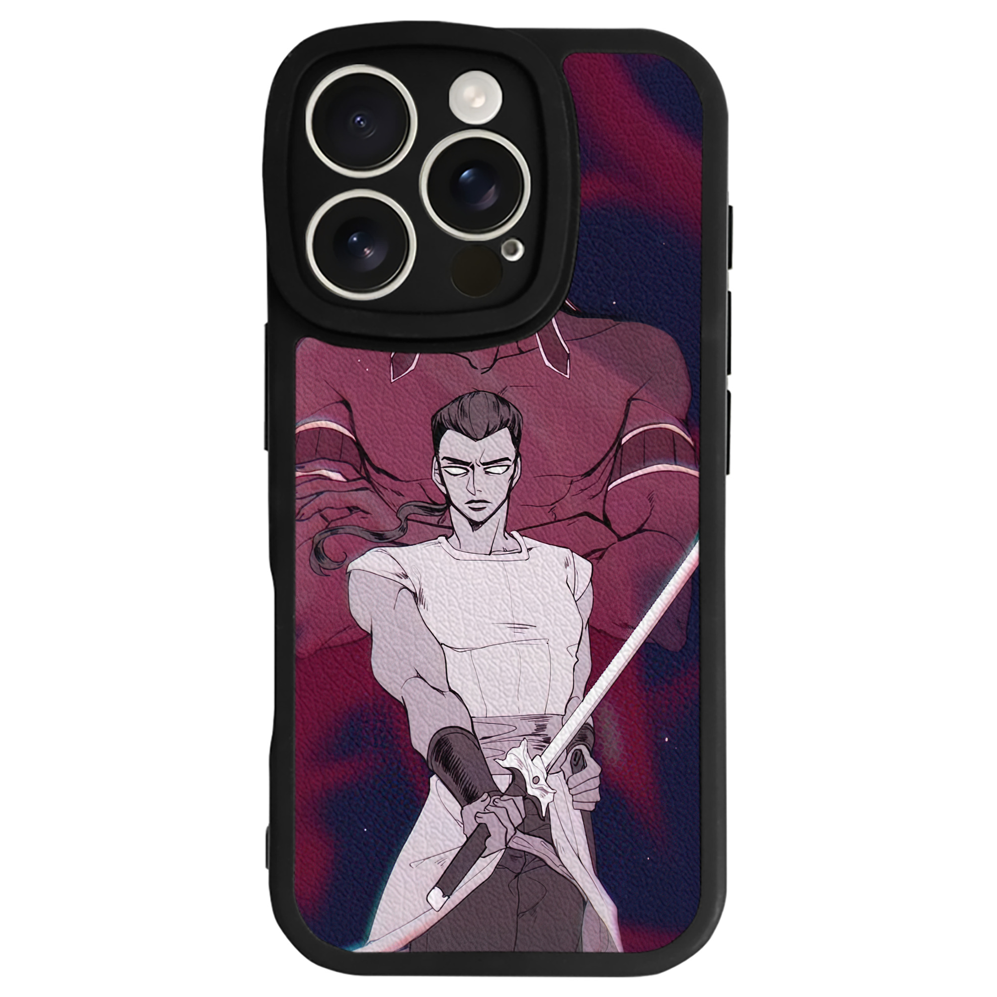 （画像用） ジョジョの奇妙な冒険 JoJo's Bizarre Adventure 【iPhone 16シリーズ対応】シリコンスマホケース（レザー調） 材質：シリコン